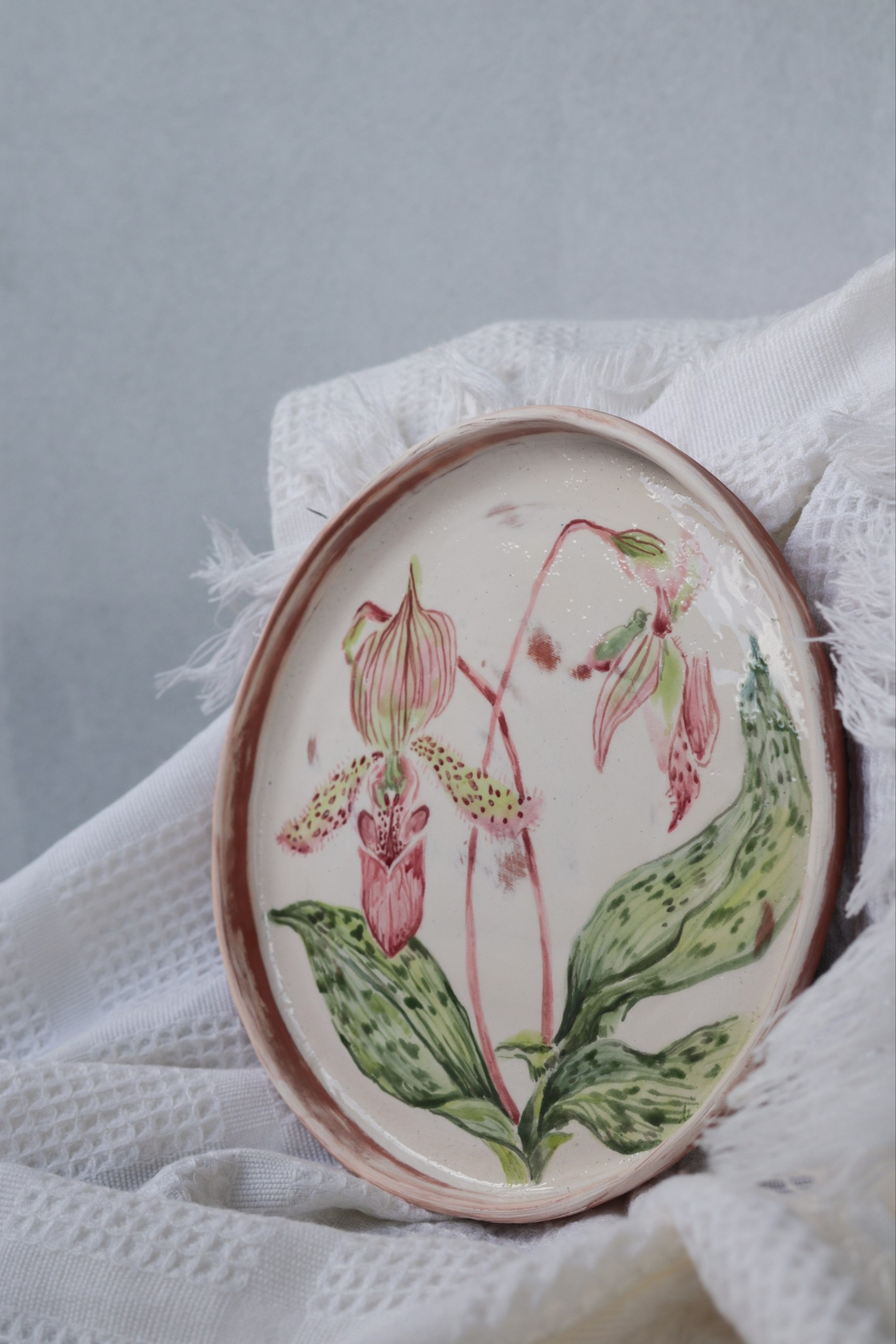 Orchid Botanical Plate — photo 1