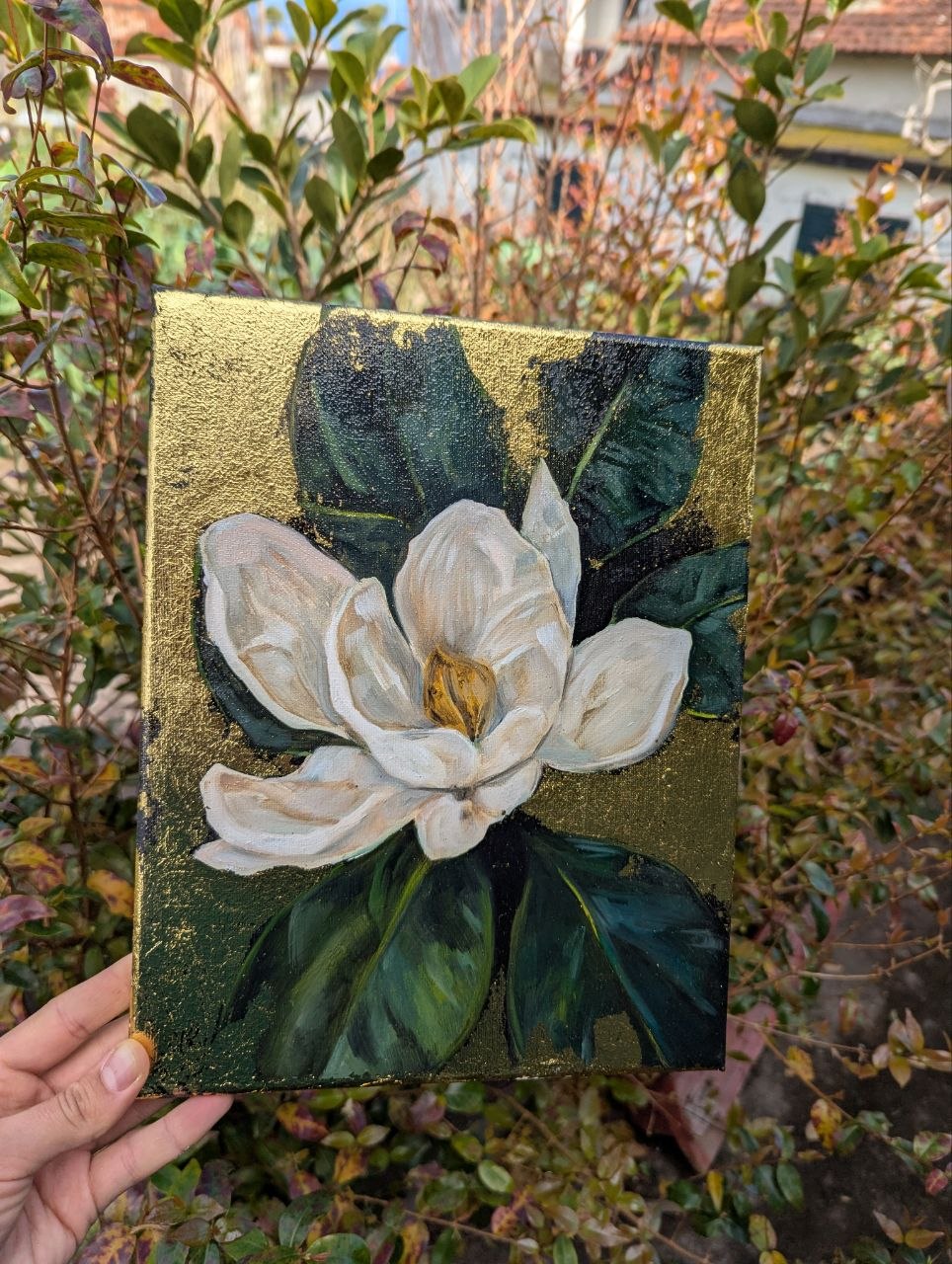 Magnolia in Gold Leaf — photo 1