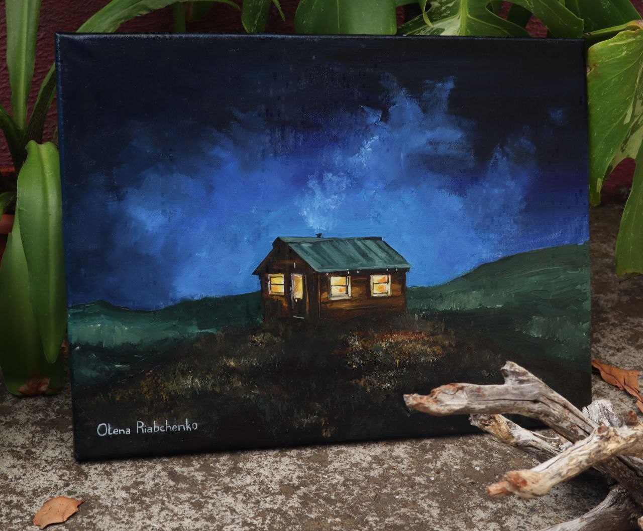 Night Cabin — Landscape — photo 1
